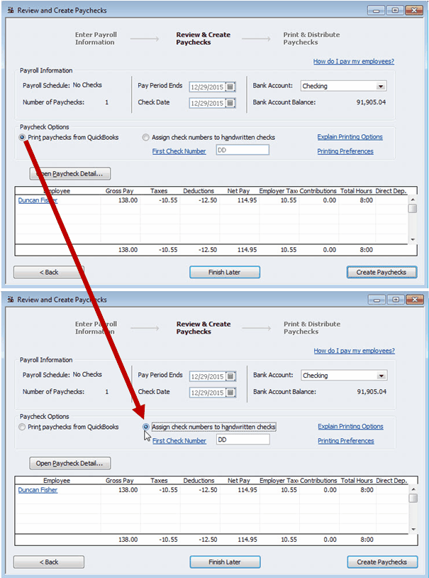 how enter deposits quickbooks for mac 2015