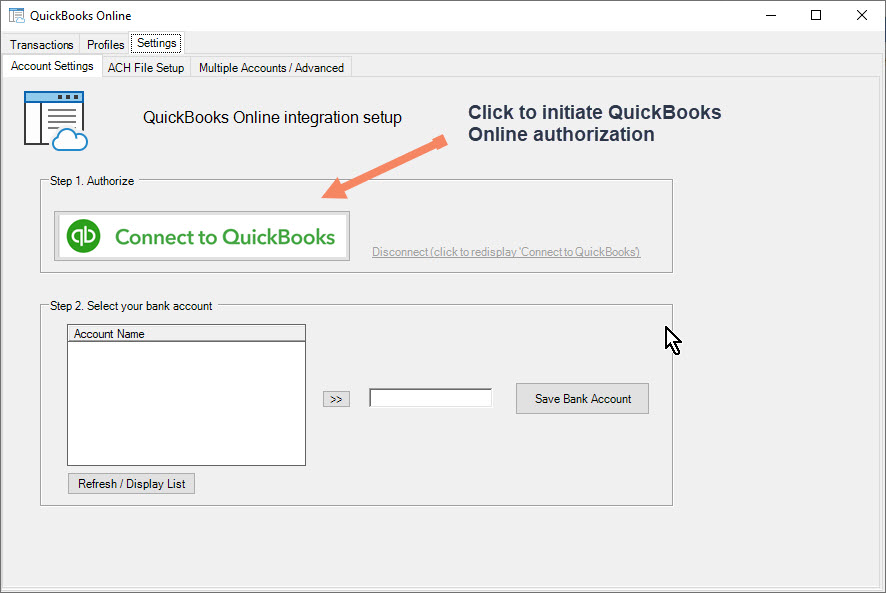 quickbooks account log in