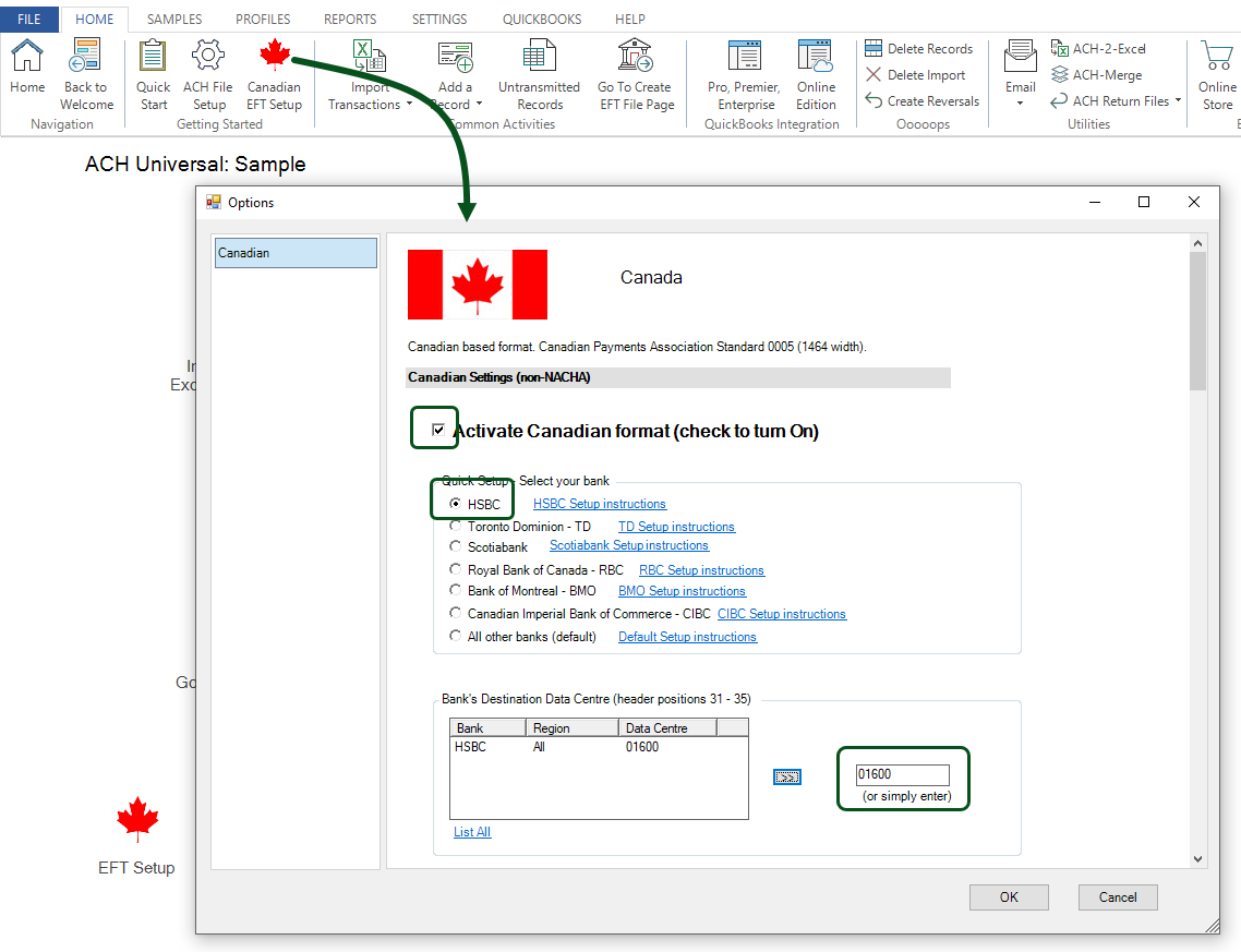 canadian bank account number format