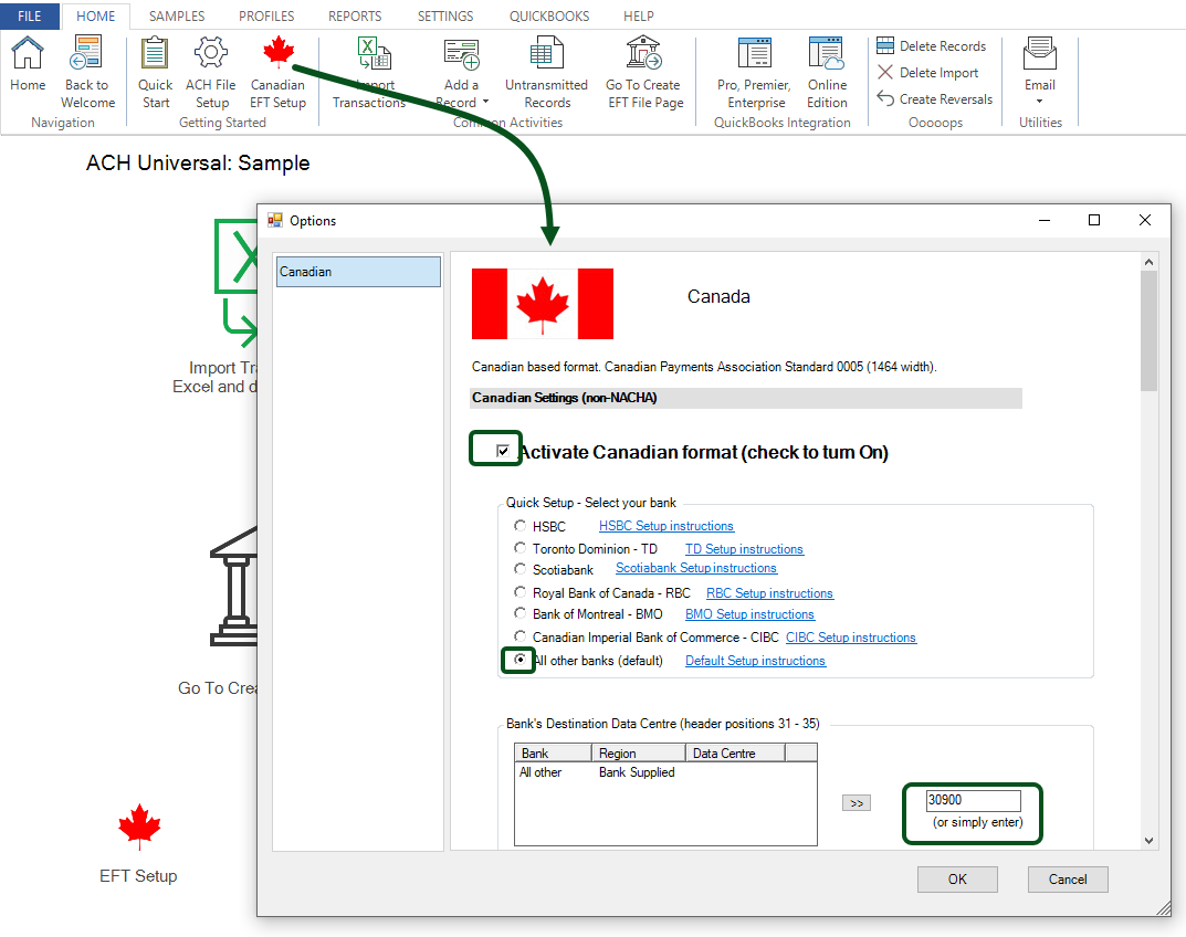 canadian bank account number format