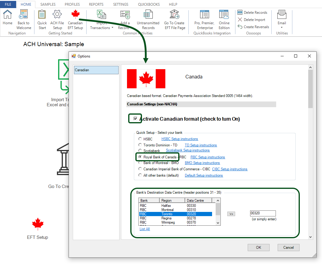 canadian bank account number format